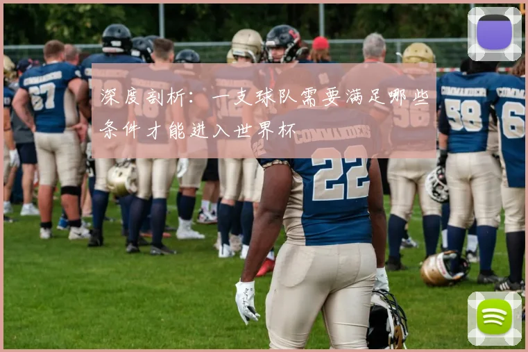 深度剖析：一支球队需要满足哪些条件才能进入世界杯