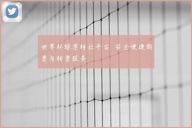 世界杯球票转让平台 安全便捷购票与转票服务